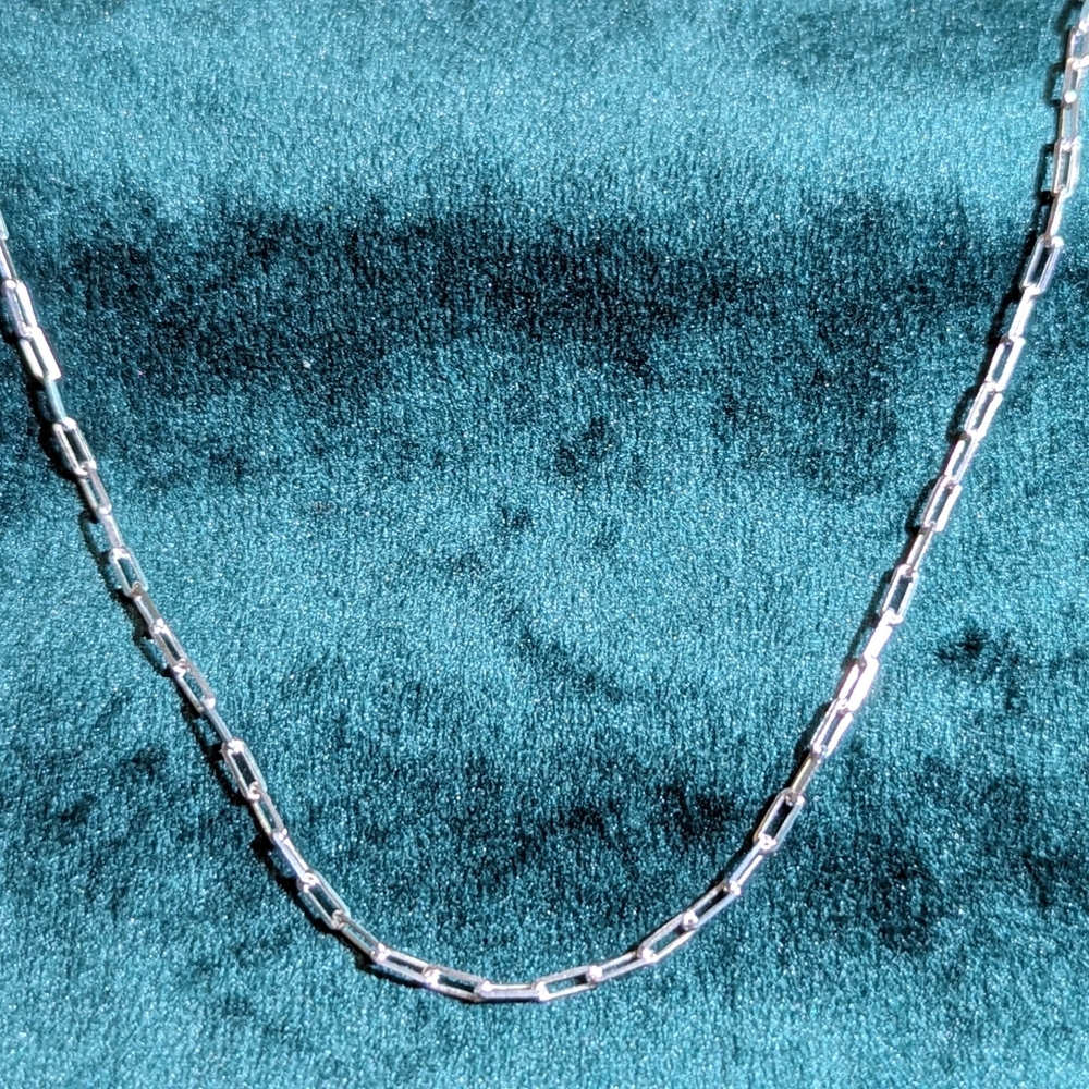 Silver staple chain 925